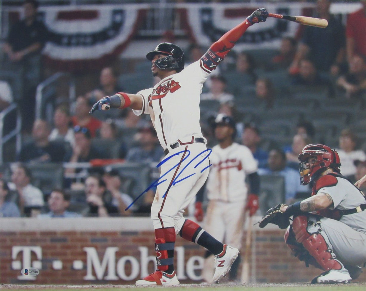 Ronald Acuna Jr. Signed/Autographed 16x20 Photo Atlanta Braves Beckett  212541