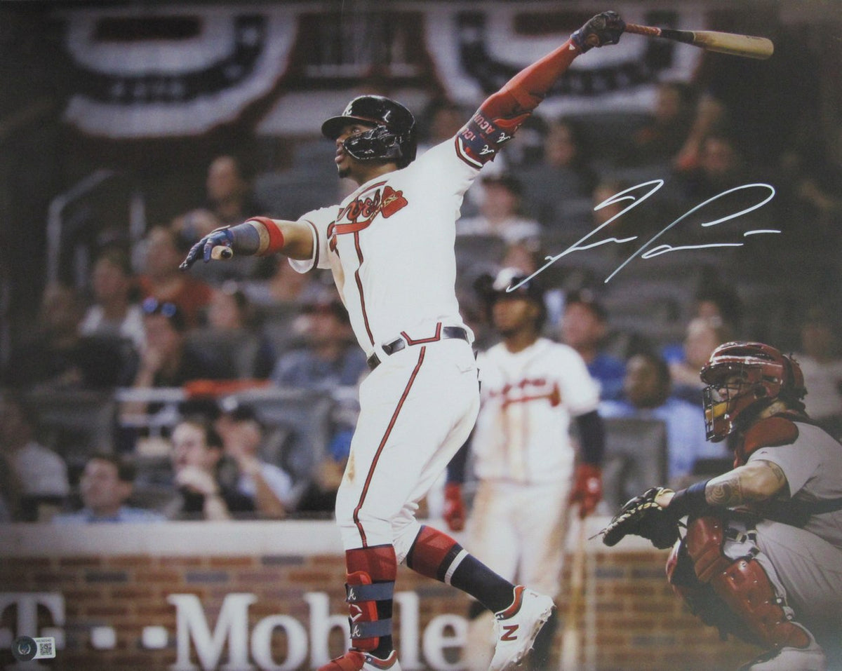 Ronald Acuna Jr. Signed/Autographed 16x20 Photo Atlanta Braves Beckett  212543