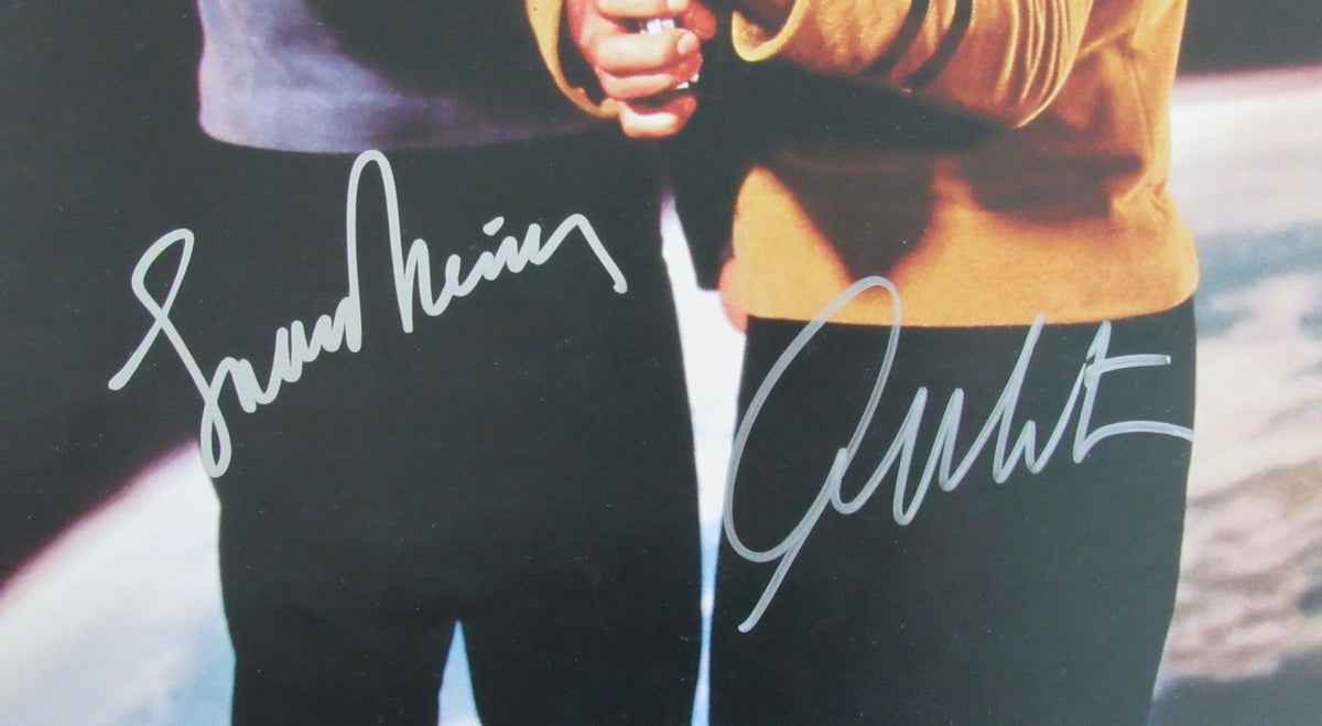 William Shatner/Leonard Nimoy Dual-Signed/Auto 16x20 Photo PSA/DNA  212544