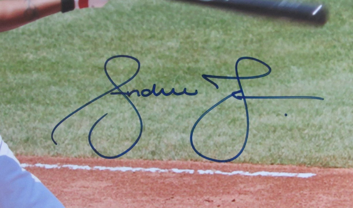 Andruw Jones HOF Signed/Autographed 16x20 Photo Atlanta Braves Beckett  212552