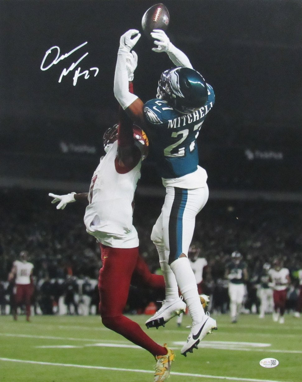 Quinyon Mitchell Signed/Autographed 16x20 Photo Philadelphia Eagles JSA 211001
