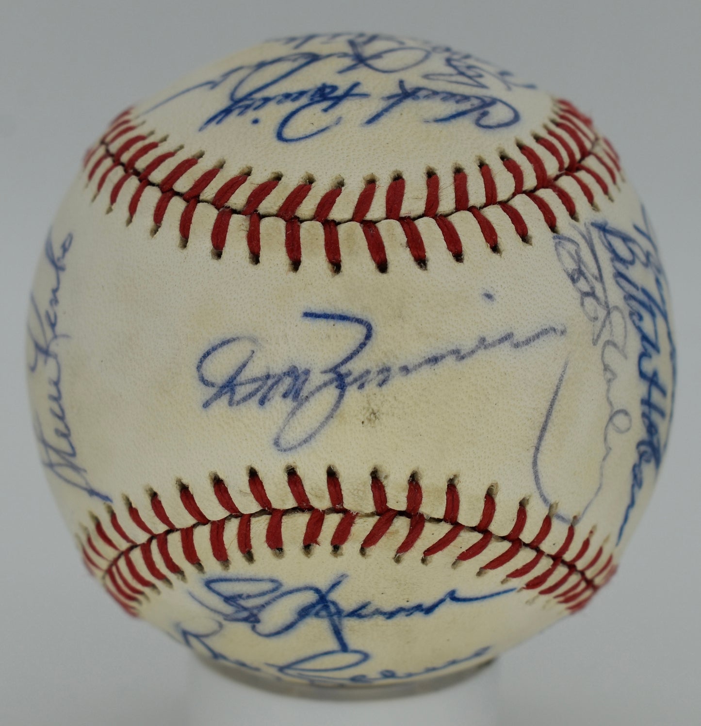 1980 Boston Red Sox Team-Signed OAL Baseball (25) Yaz, Perez PSA/DNA 212323