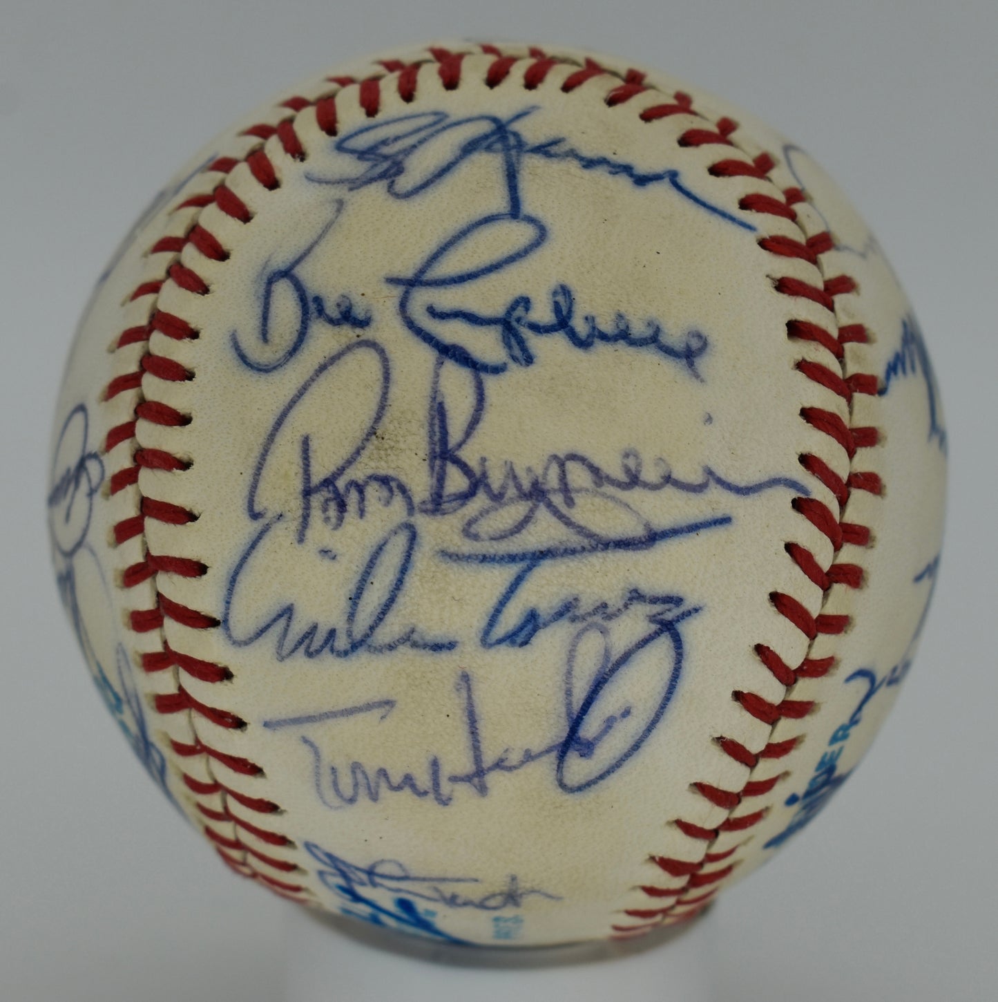 1980 Boston Red Sox Team-Signed OAL Baseball (25) Yaz, Perez PSA/DNA 212323