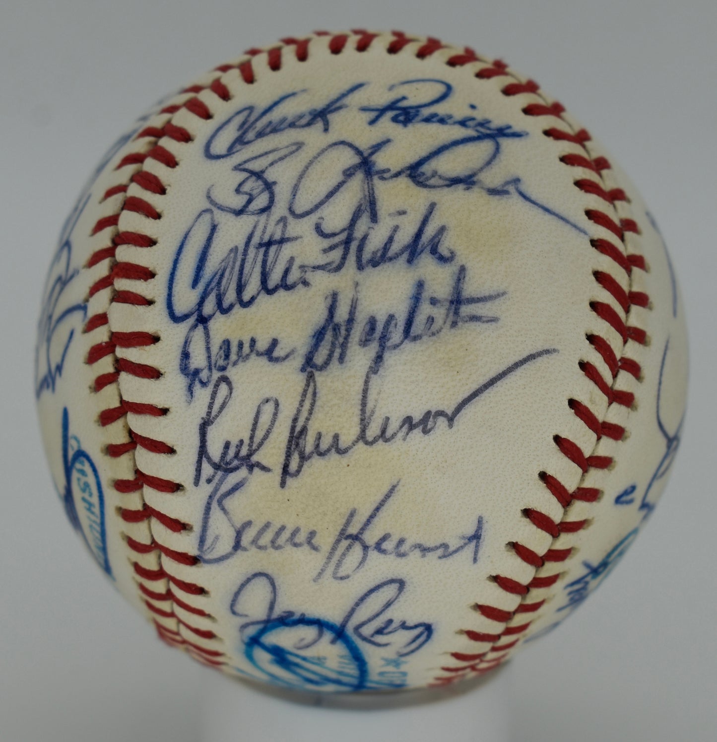 1980 Boston Red Sox Team-Signed OAL Baseball (25) Yaz, Perez PSA/DNA 212323