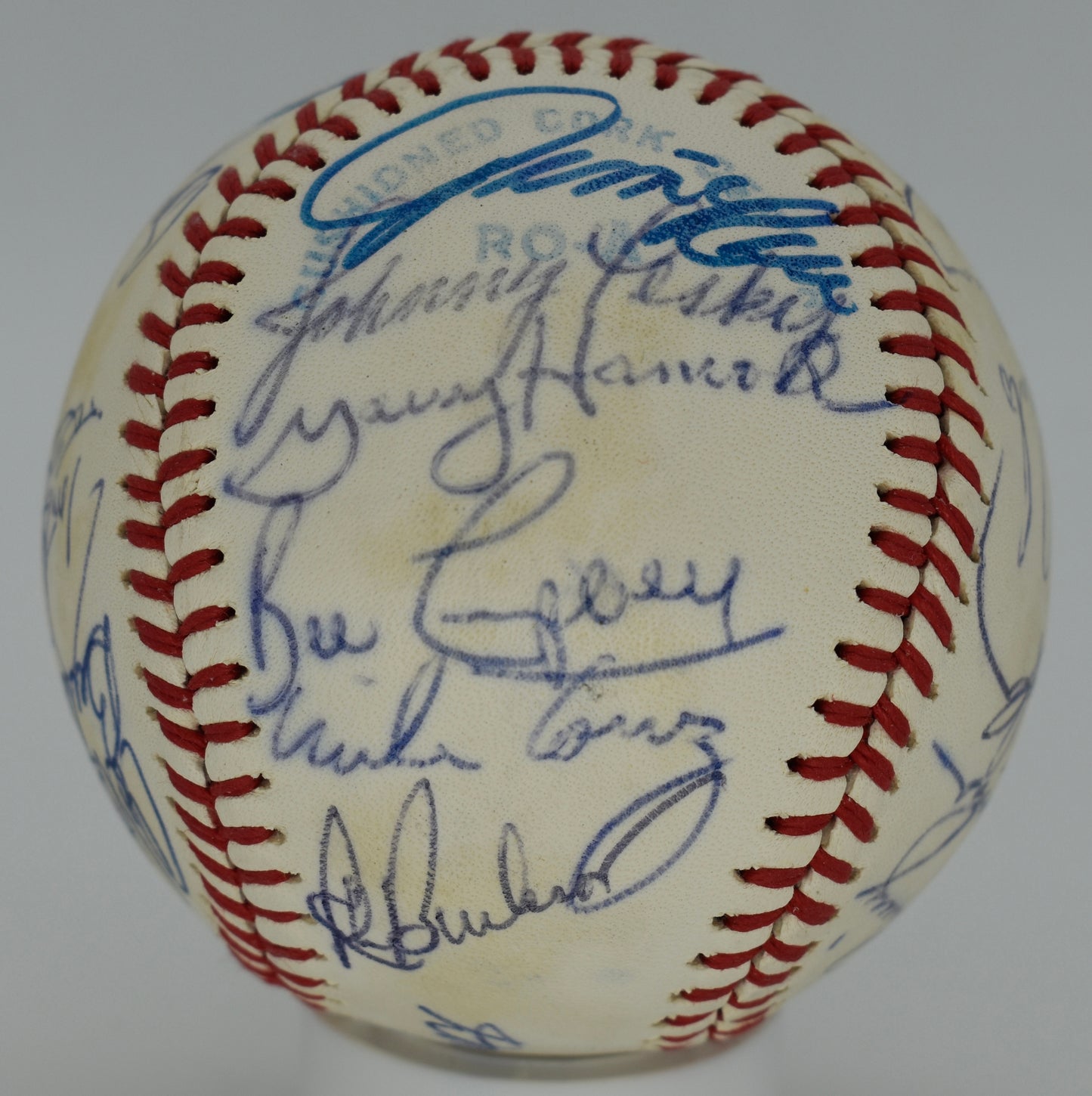 1980 Boston Red Sox Team-Signed OAL Baseball (24) Yaz, Perez PSA/DNA 212324
