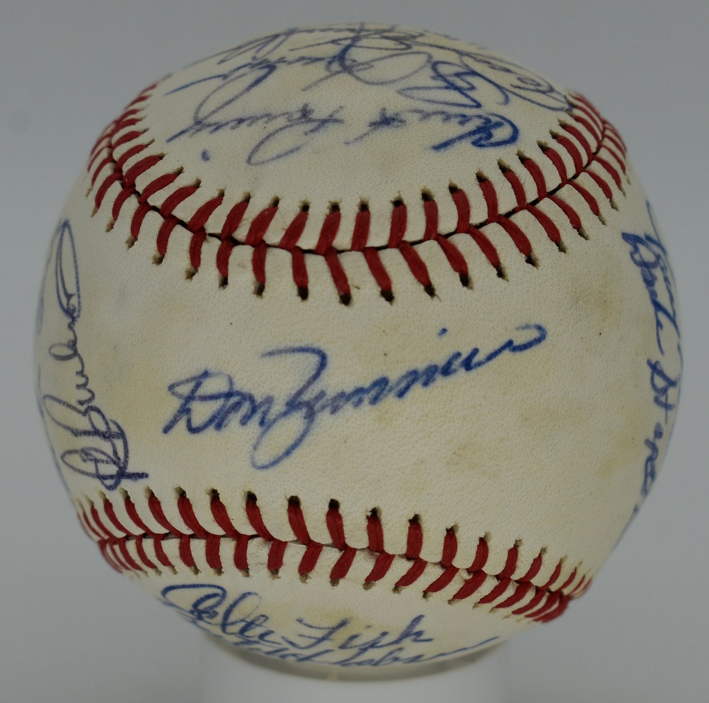 1980 Boston Red Sox Team-Signed OAL Baseball (24) Yaz, Perez PSA/DNA 212324