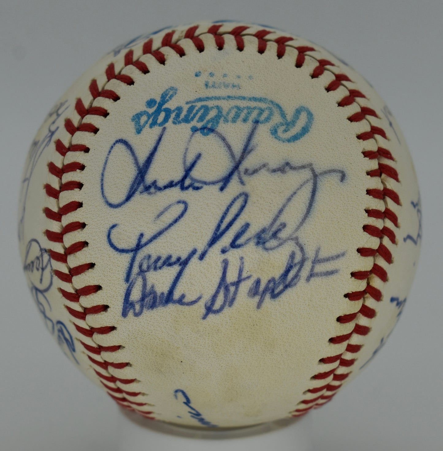 1980 Boston Red Sox Team-Signed OAL Baseball (24) Yaz, Perez PSA/DNA 212324