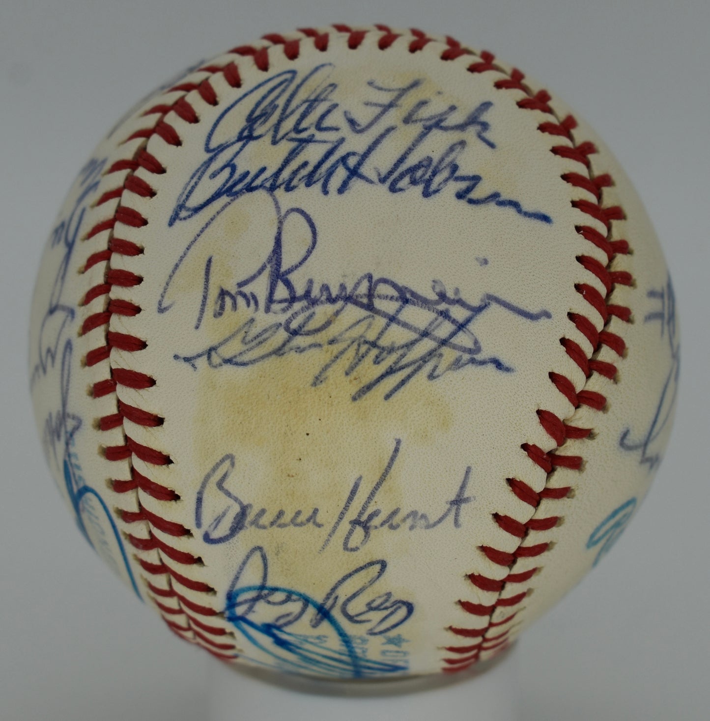 1980 Boston Red Sox Team-Signed OAL Baseball (24) Yaz, Perez PSA/DNA 212324