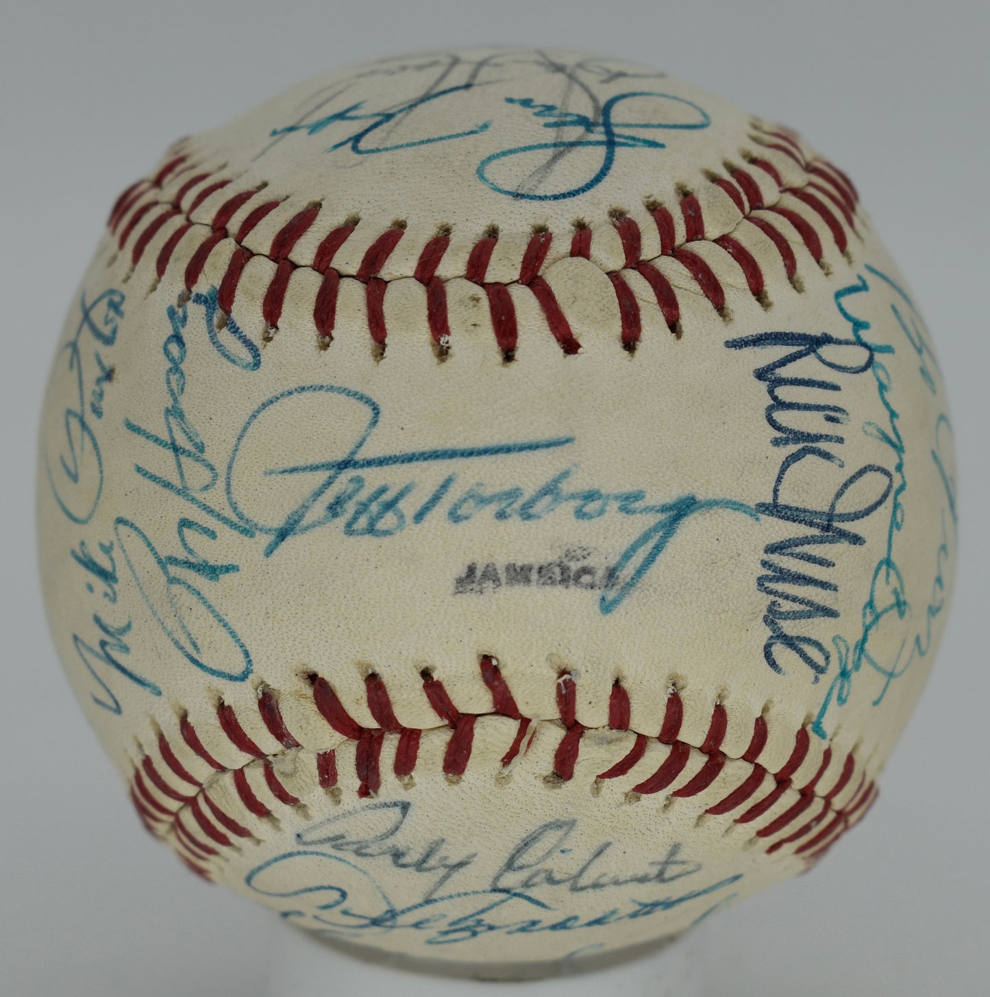 1978 Cleveland Indians Team-Signed Baseball (12) Jeff Torborg PSA/DNA 212325