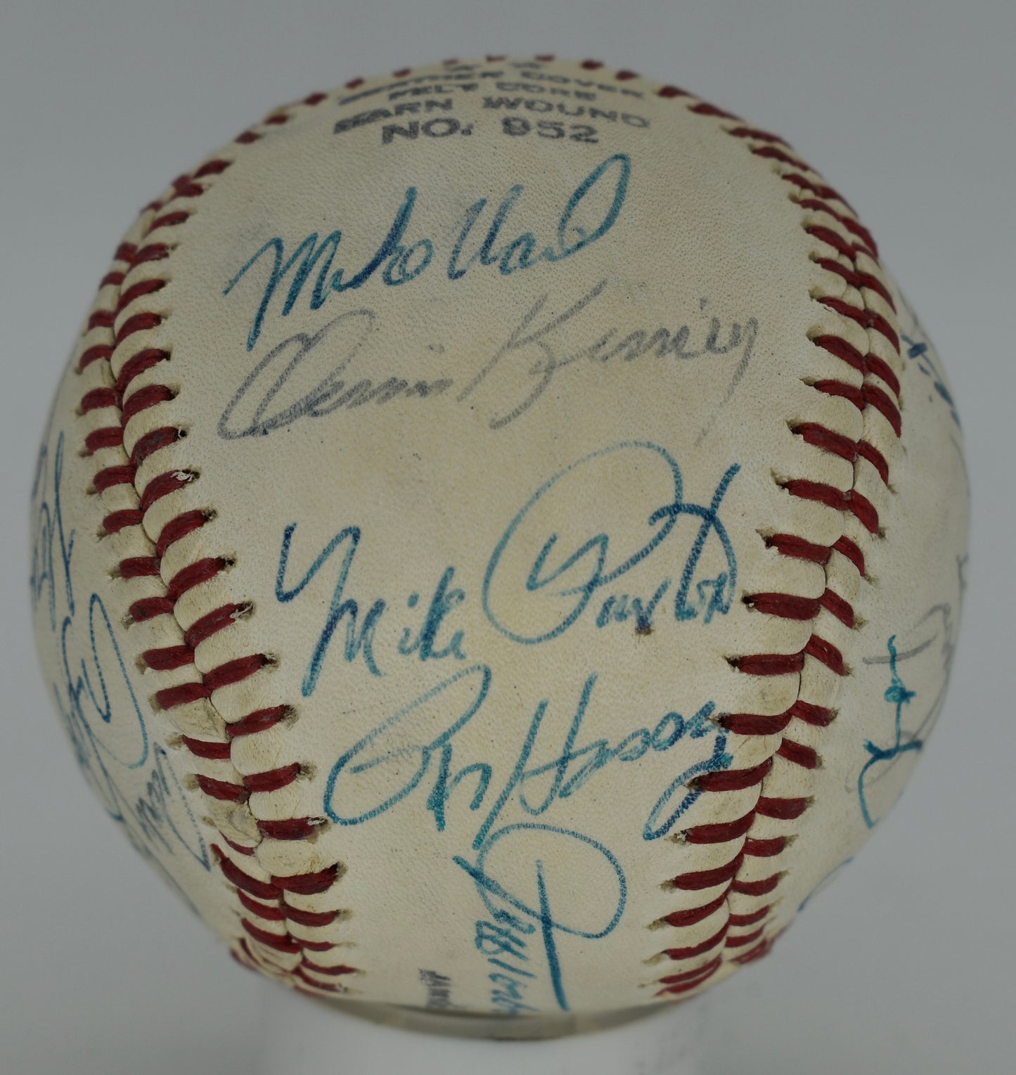 1978 Cleveland Indians Team-Signed Baseball (12) Jeff Torborg PSA/DNA 212325