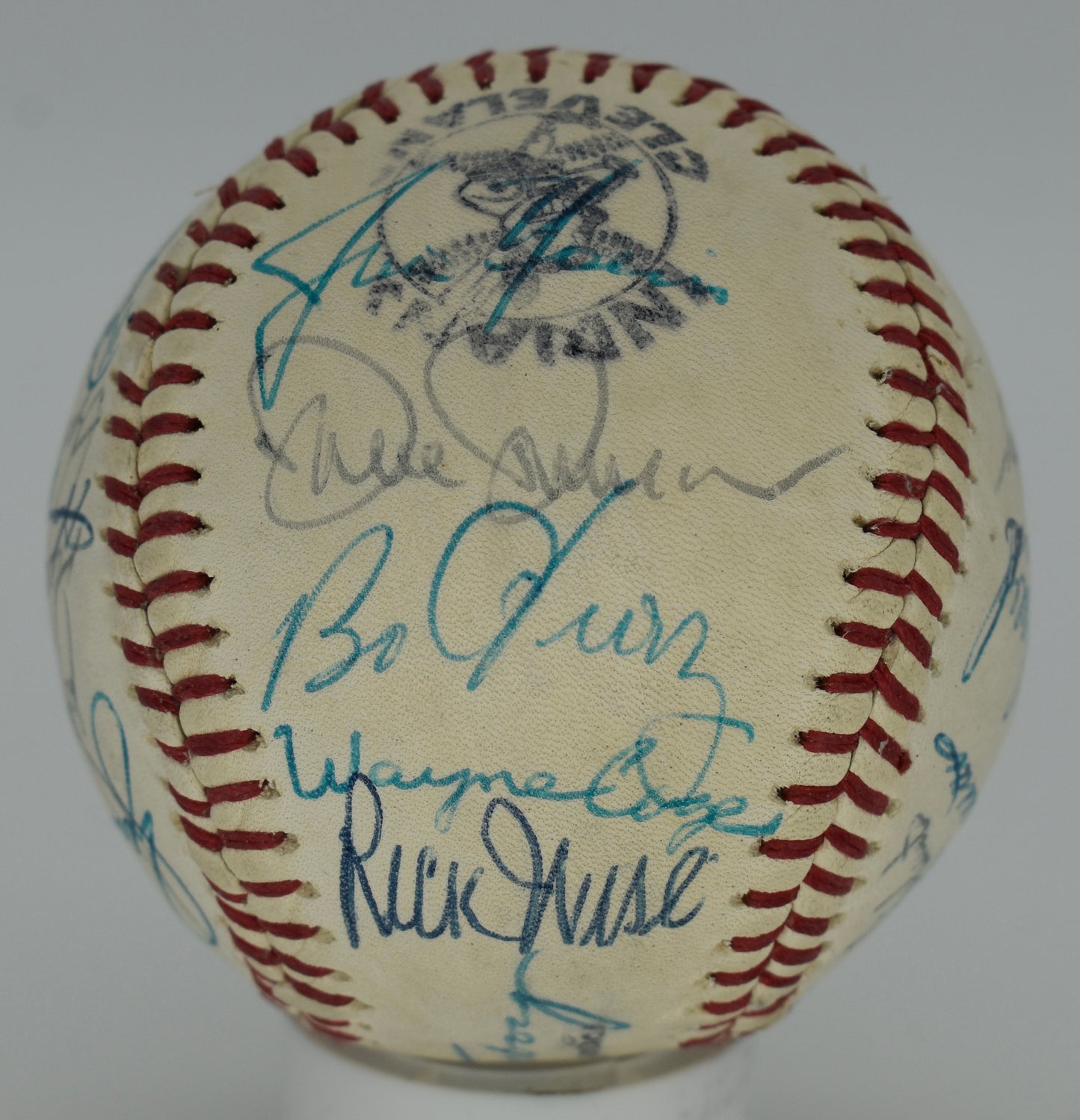 1978 Cleveland Indians Team-Signed Baseball (12) Jeff Torborg PSA/DNA 212325
