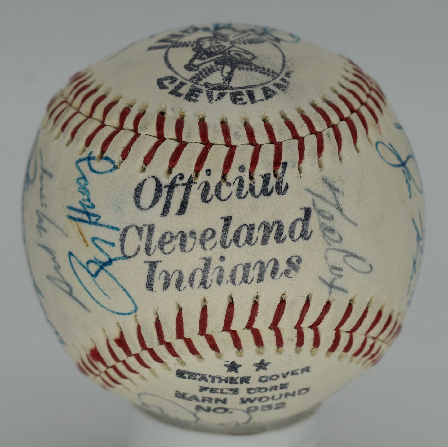 1978 Cleveland Indians Team-Signed Baseball (24) Jeff Torborg PSA/DNA 212326