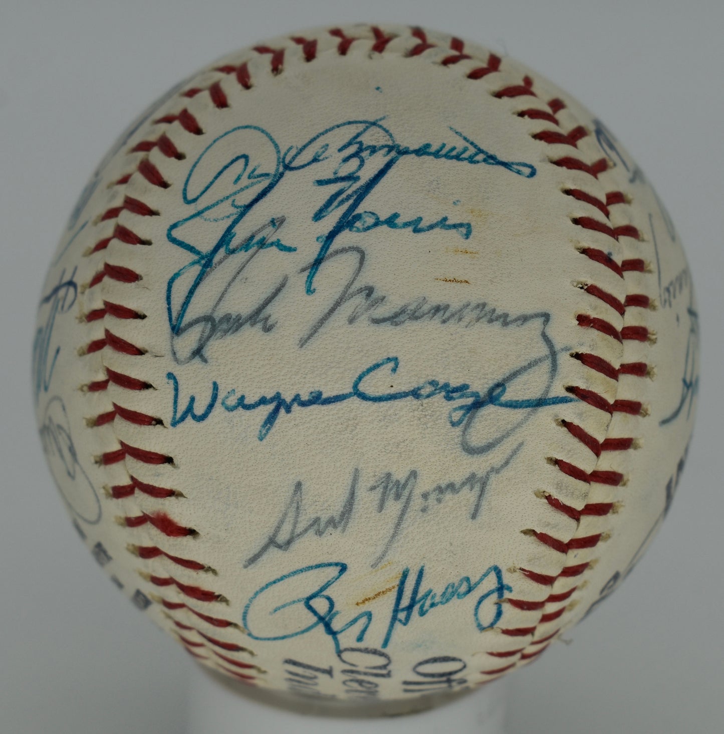 1978 Cleveland Indians Team-Signed Baseball (24) Jeff Torborg PSA/DNA 212326