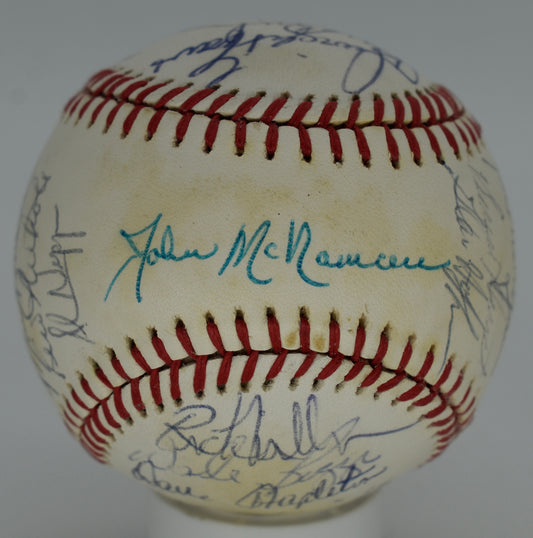 1985 Boston Red Sox Team-Signed OAL Baseball (27) Clemens, Boggs PSA/DNA 212327