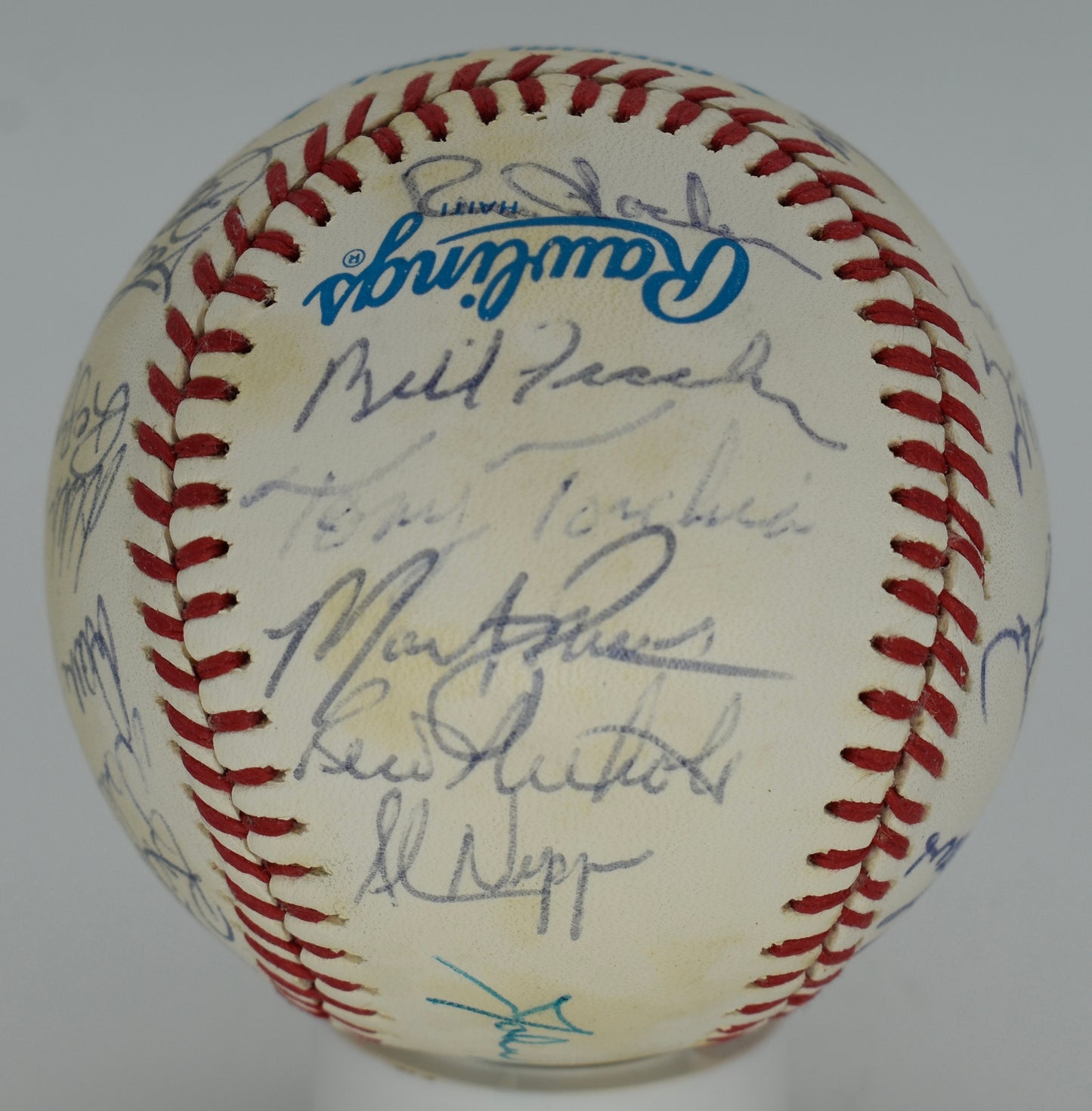 1985 Boston Red Sox Team-Signed OAL Baseball (27) Clemens, Boggs PSA/DNA 212327