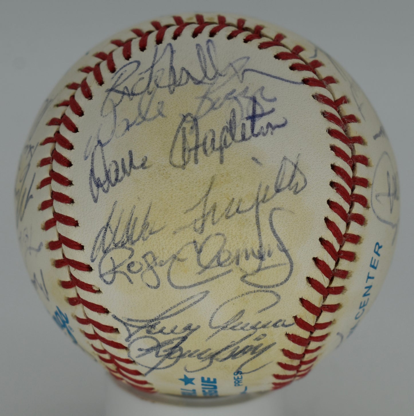 1985 Boston Red Sox Team-Signed OAL Baseball (27) Clemens, Boggs PSA/DNA 212327