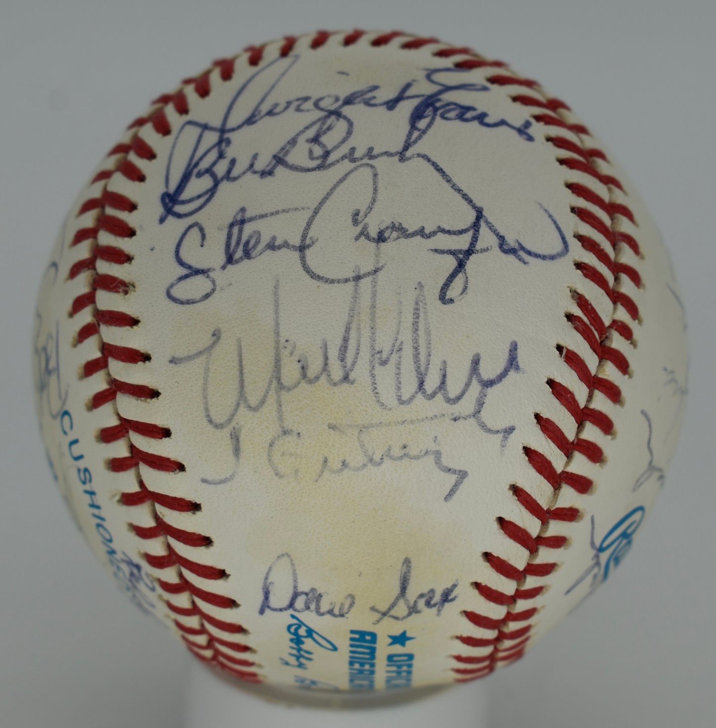 1985 Boston Red Sox Team-Signed OAL Baseball (27) Clemens, Boggs PSA/DNA 212327