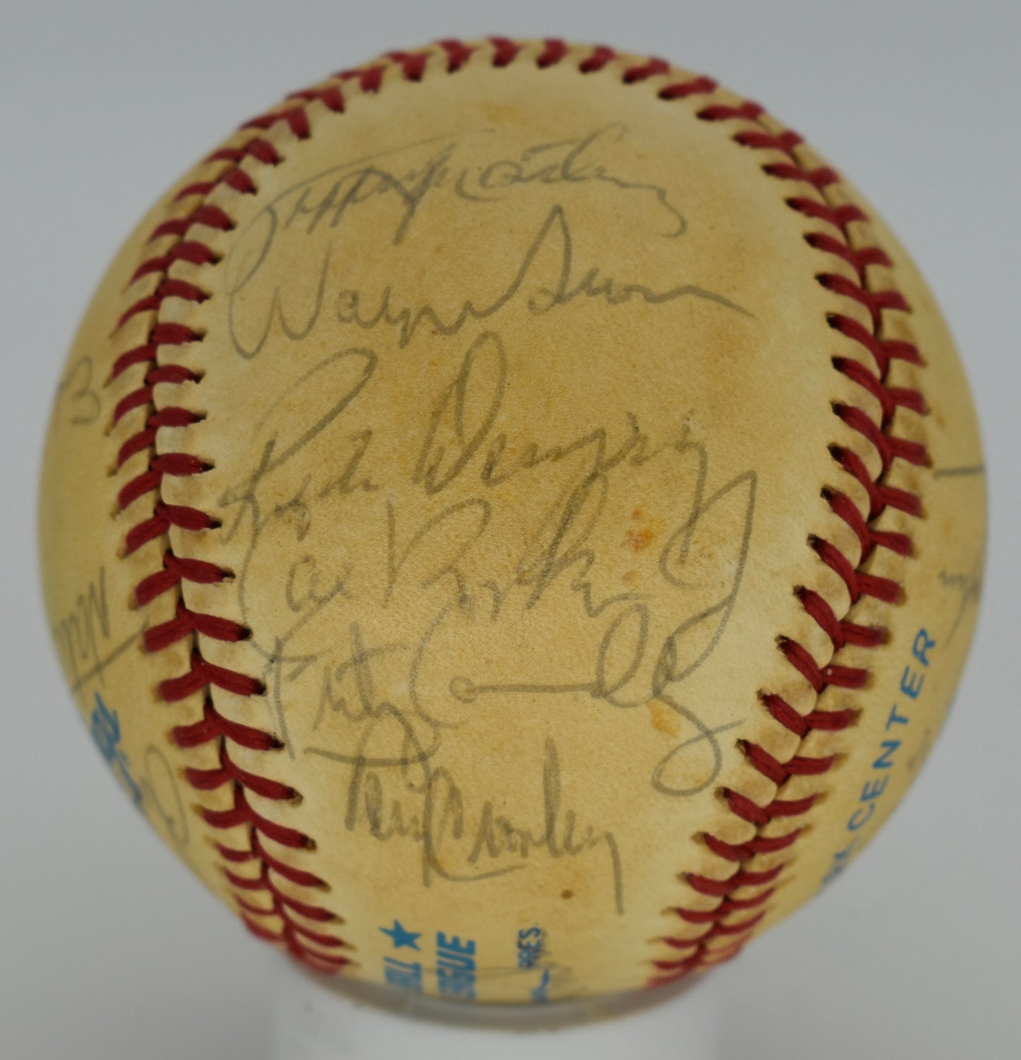 1985 Baltimore Orioles Team-Signed OAL Baseball (20) Ripken Jr. PSA/DNA 212330