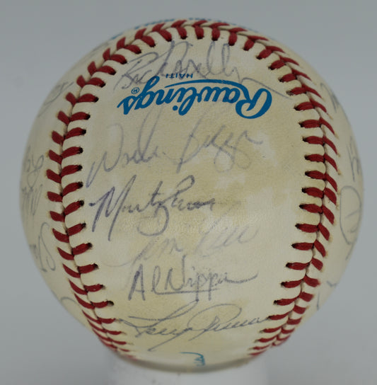 1985 Boston Red Sox Team-Signed OAL Baseball (27) Clemens, Boggs PSA/DNA 212333