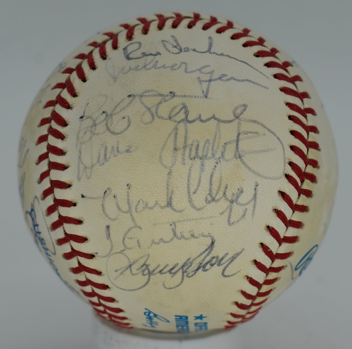 1985 Boston Red Sox Team-Signed OAL Baseball (27) Clemens, Boggs PSA/DNA 212333