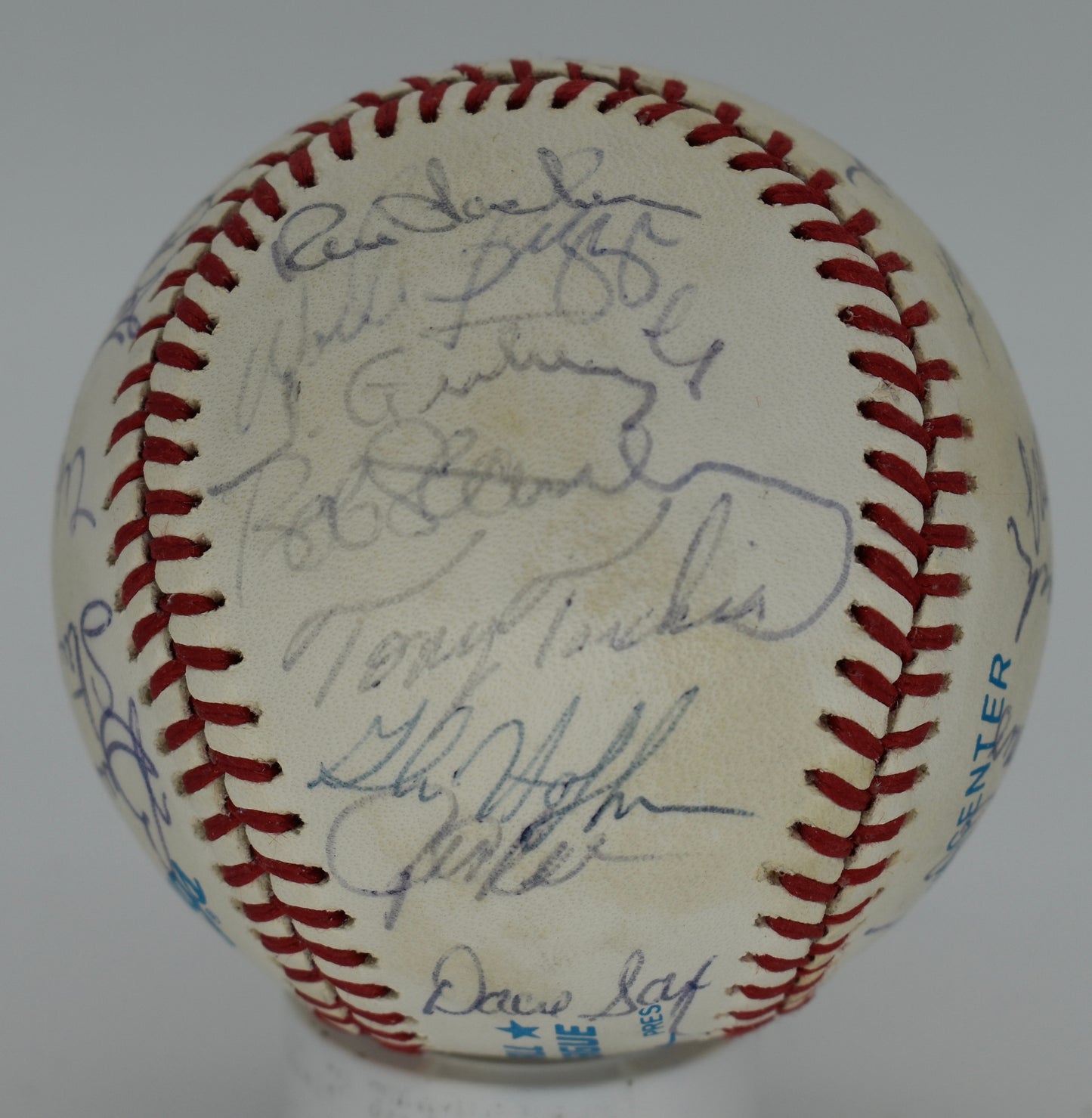 1985 Boston Red Sox Team-Signed OAL Baseball (28) Clemens, Boggs PSA/DNA 212334