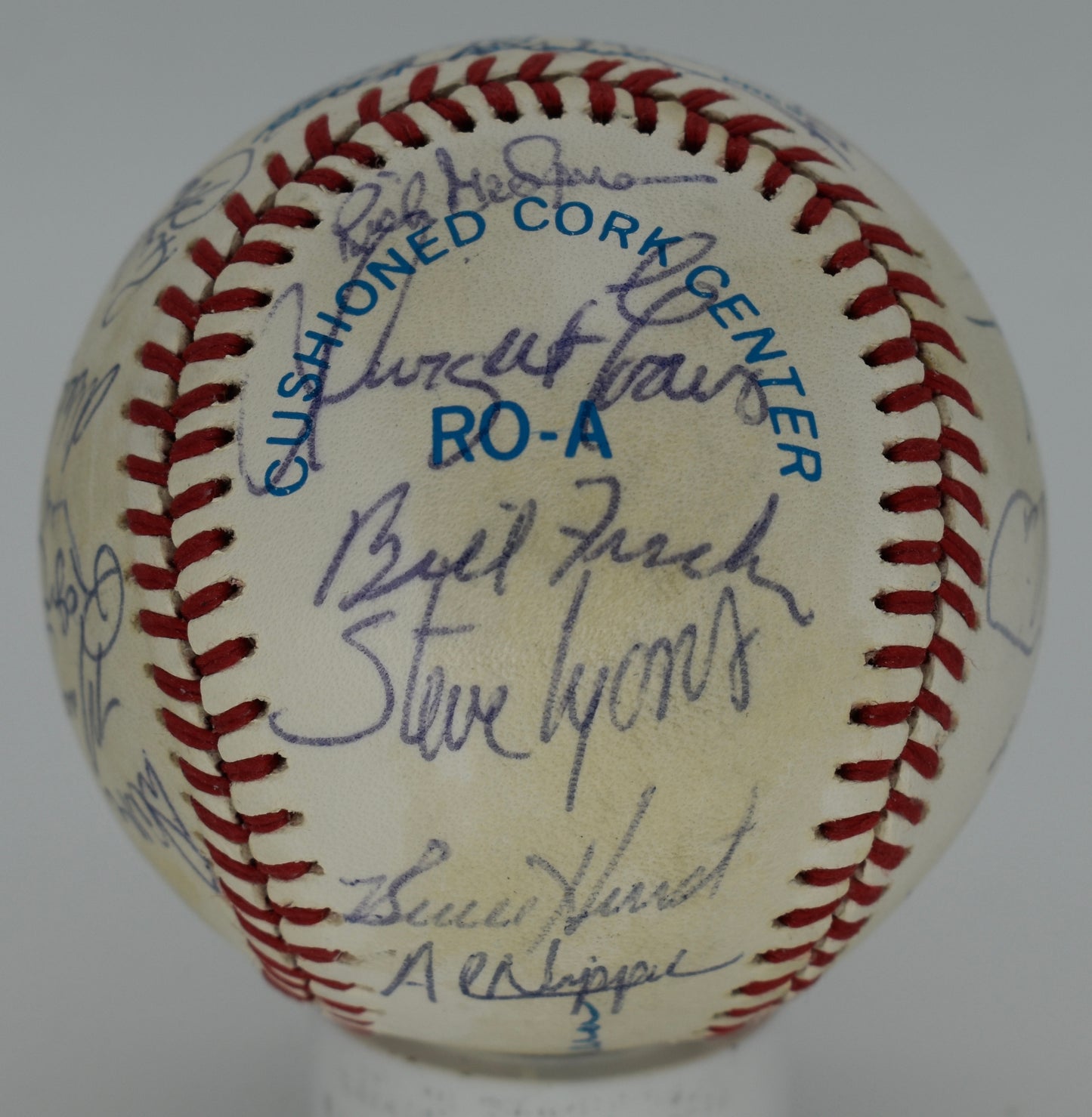 1985 Boston Red Sox Team-Signed OAL Baseball (28) Clemens, Boggs PSA/DNA 212334