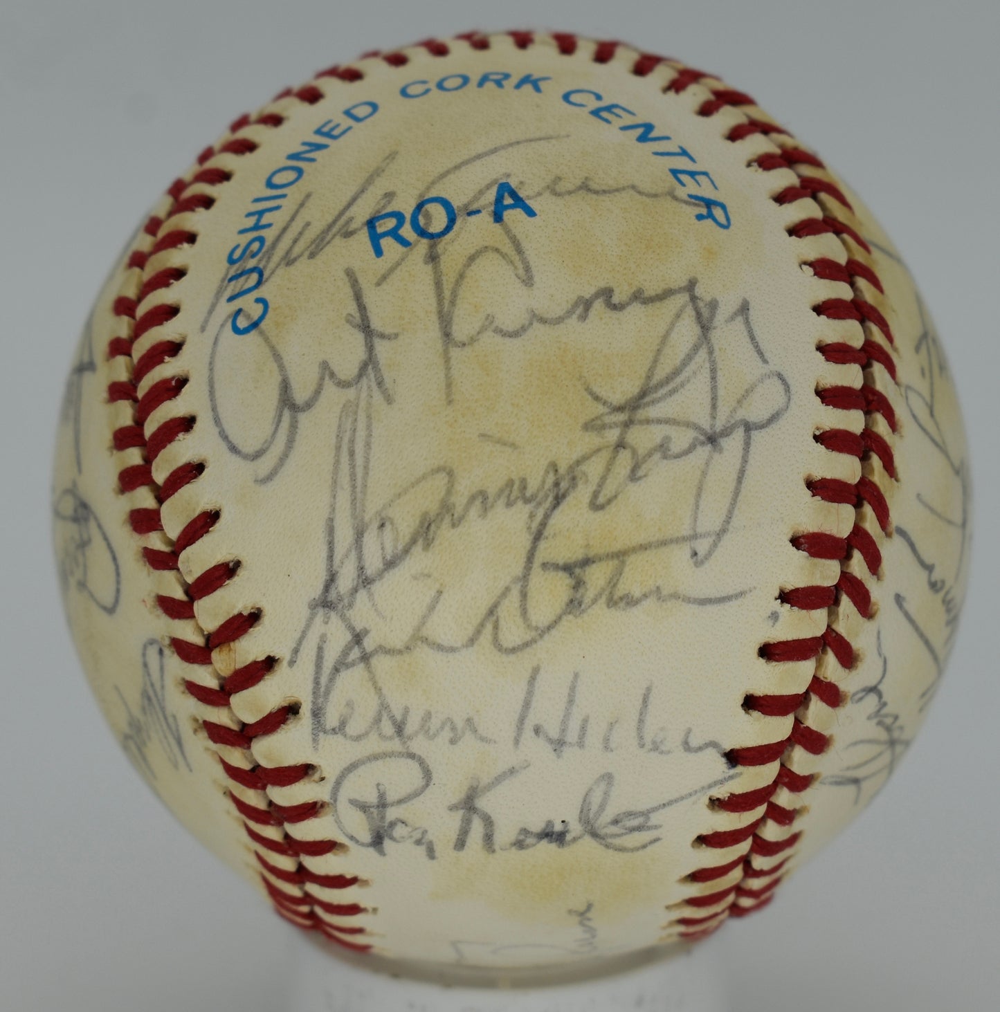 1983 Chicago White Sox Team-Signed OAL Baseball (25) Carlton Fisk PSA/DNA 212335