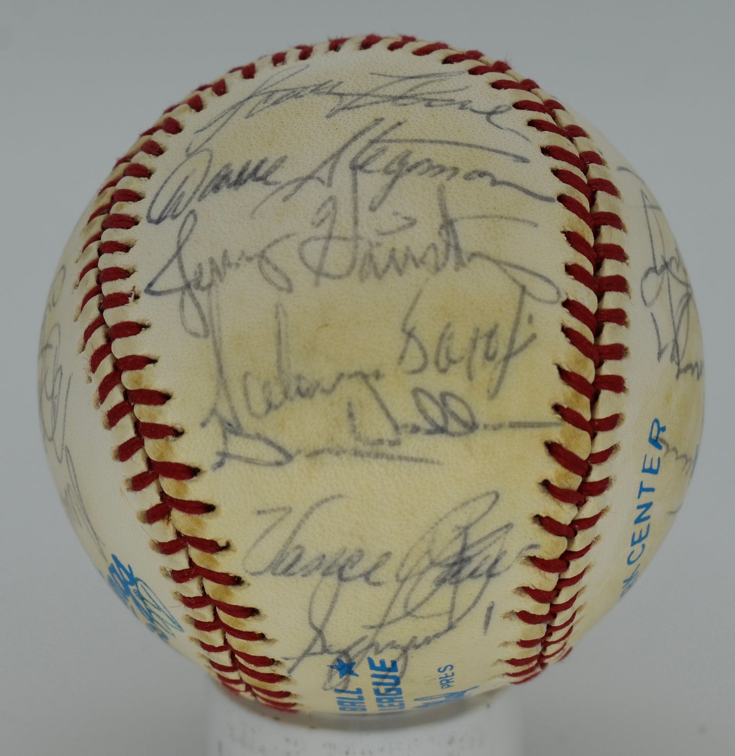 1983 Chicago White Sox Team-Signed OAL Baseball (25) Carlton Fisk PSA/DNA 212335