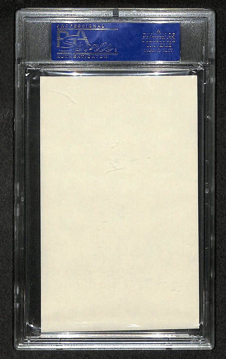 Clarke Hinkle Signed/Autographed Packers HOF Index Card PSA/DNA 212405