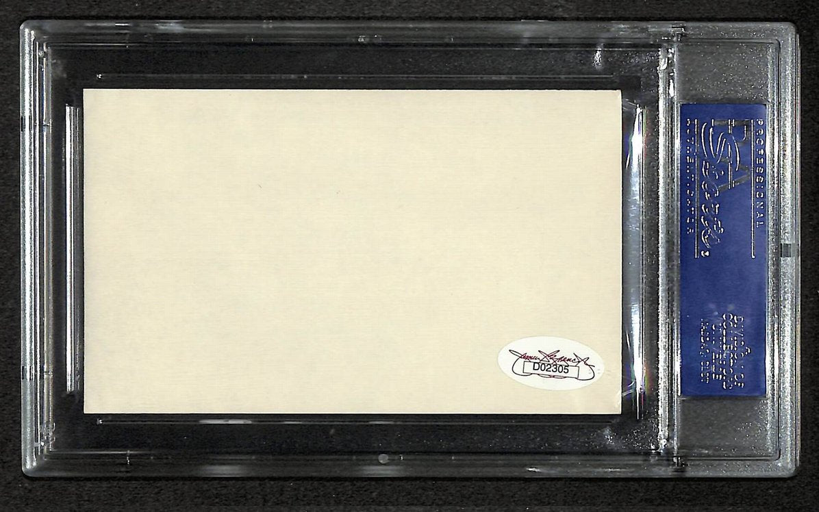 Mike Michalske Signed/Autographed Packers HOF Index Card PSA/DNA 212408