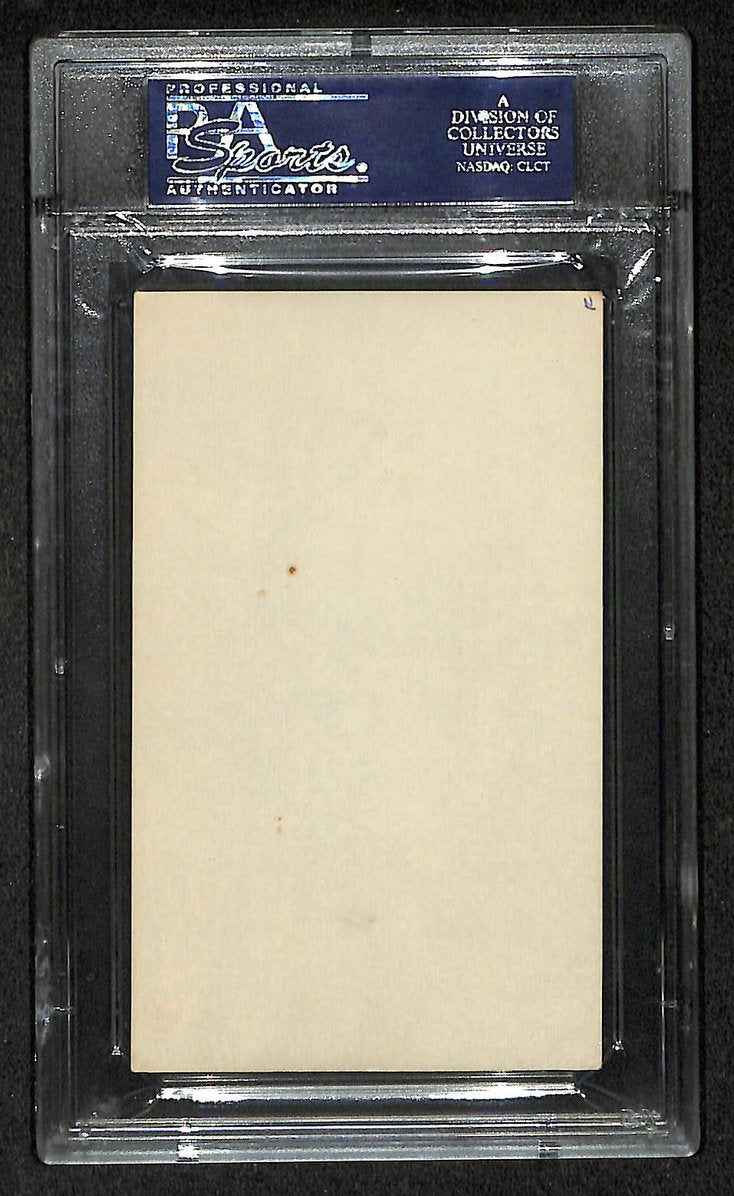 Bill George Signed/Autographed Bears HOF Index Card PSA/DNA 212415
