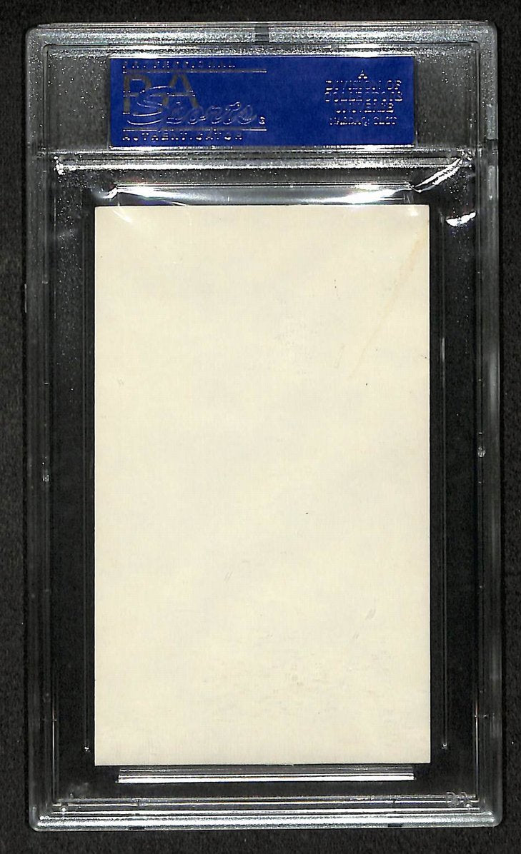 Ken Strong Signed/Autographed Giants HOF Index Card PSA/DNA 212417
