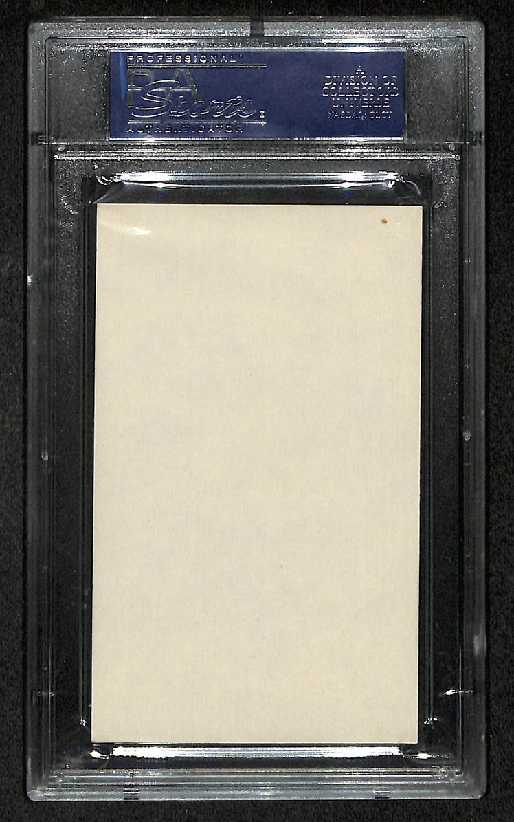 Guy Chamberlin Signed/Autographed Canton HOF Index Card PSA/DNA 212426