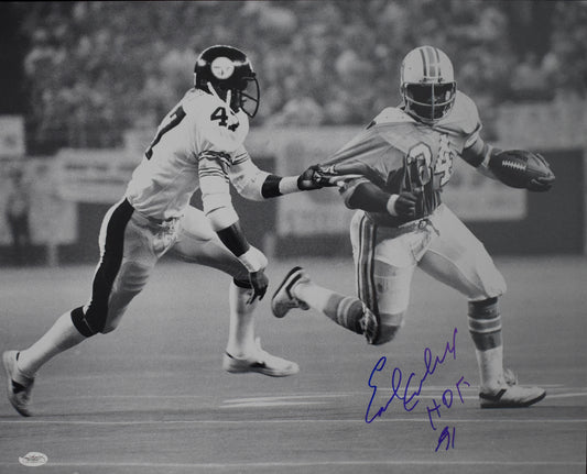 Earl Campbell HOF Signed/Autographed 16x20 Photo Oilers JSA 212438