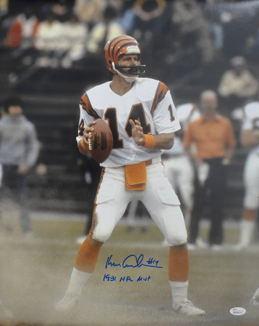 Ken Anderson Signed/Autographed 16x20 Photo Bengals JSA 212442