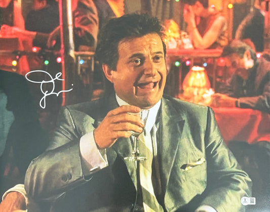 Joe Pesci Signed/Autographed 16x20 Photo Goodfellas BAS 212451