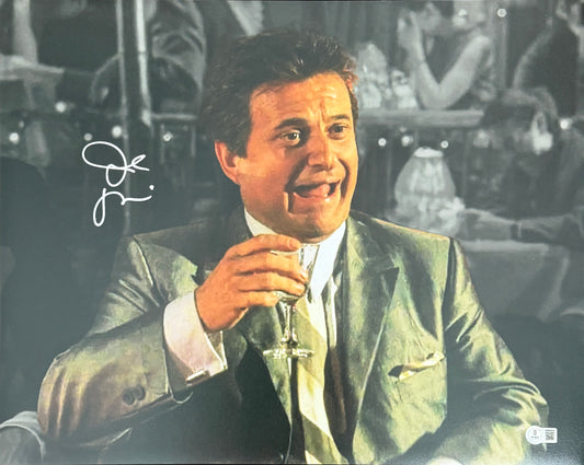 Joe Pesci Signed/Autographed 16x20 Photo Goodfellas BAS 212452