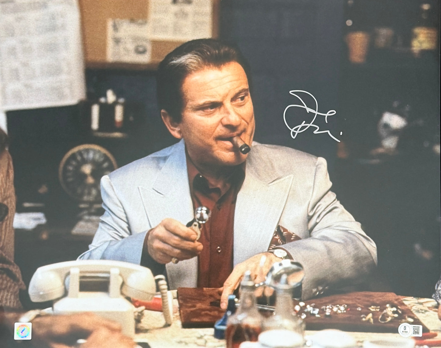 Joe Pesci Signed/Autographed 16x20 Photo Casino BAS 212453