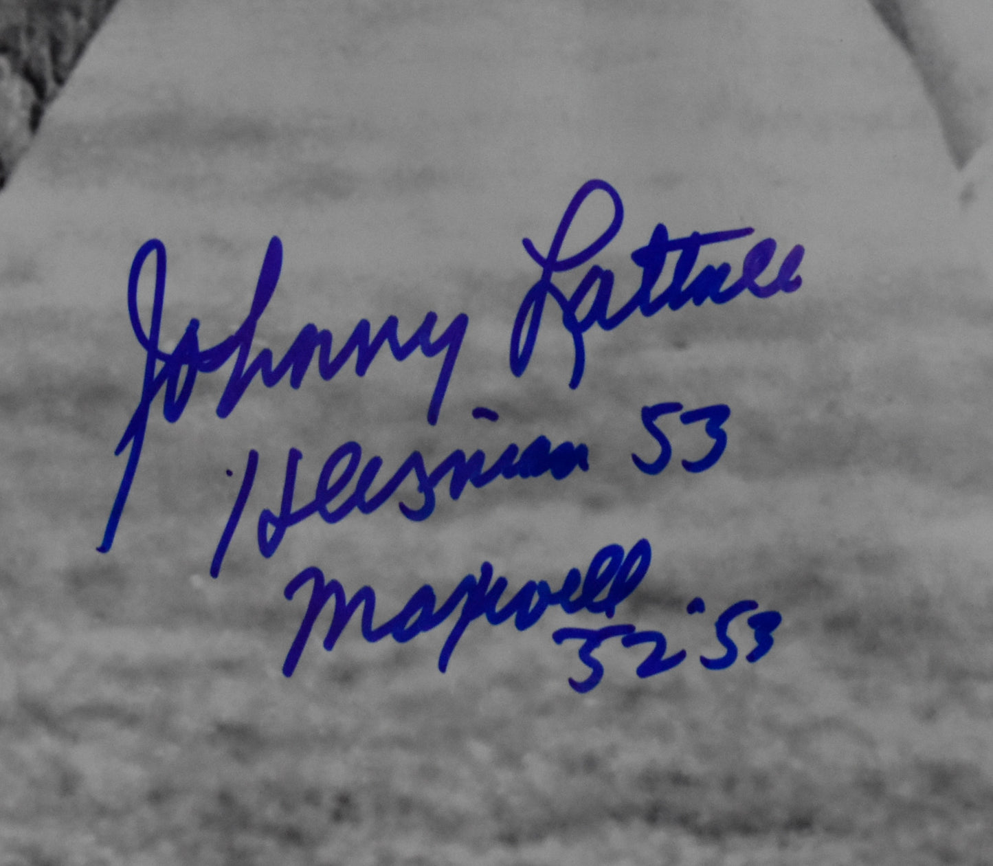 Johnny Lattner HOF Signed/Autographed 16x20 Photo Notre Dame JSA BA212459
