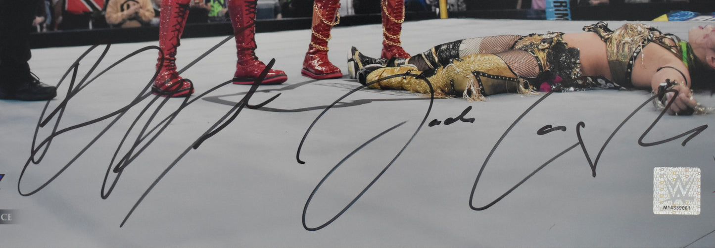 Bianca Belair & Jad Cargill Signed/Autographed 16x20 Photo WWE Fanatics BA212472