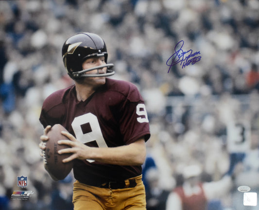 Sonny Jurgensen HOF Signed/Autographed 16x20 Photo Redskins JSA BA212474