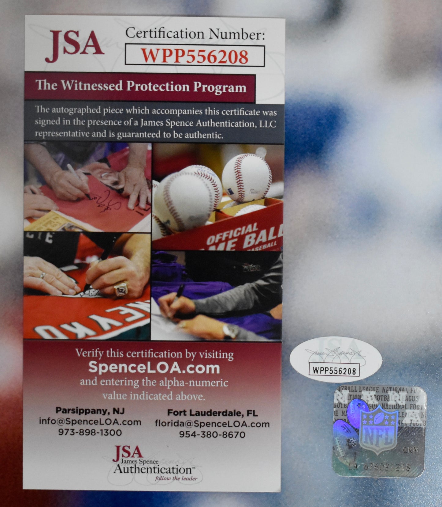 Sonny Jurgensen HOF Signed/Autographed 16x20 Photo Redskins JSA BA212474