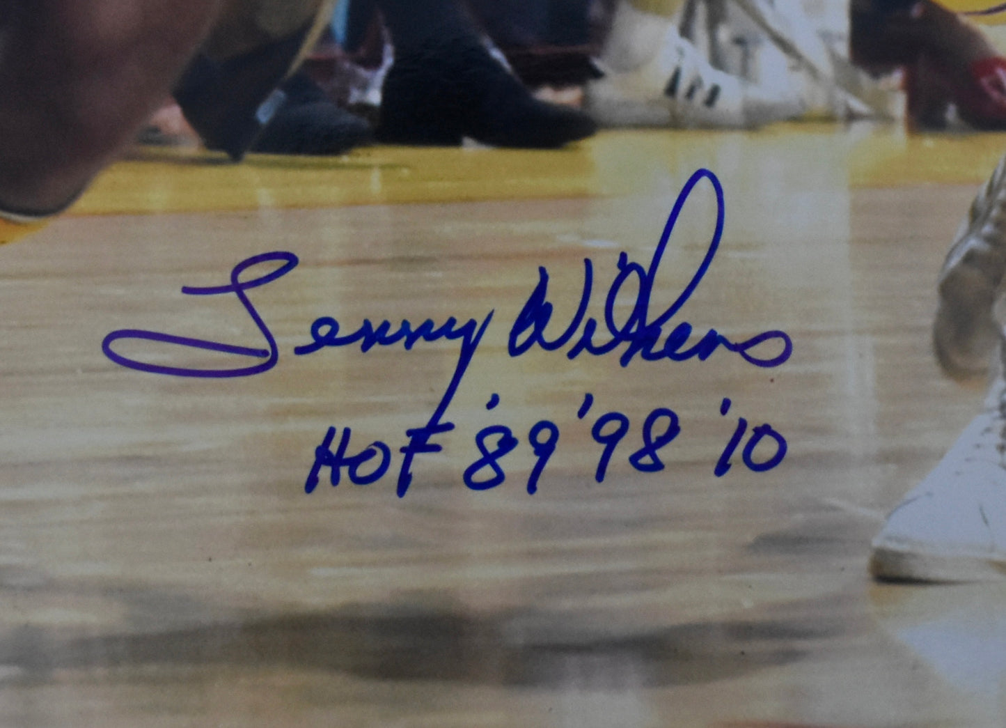 Lenny Wilkens HOF Signed/Autographed 16x20 Photo Seattle JSA BA212475