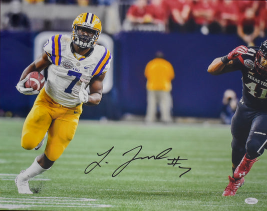 Loenard Fournette Signed/Autographed 16x20 Photo LSU Tigers JSA 212480