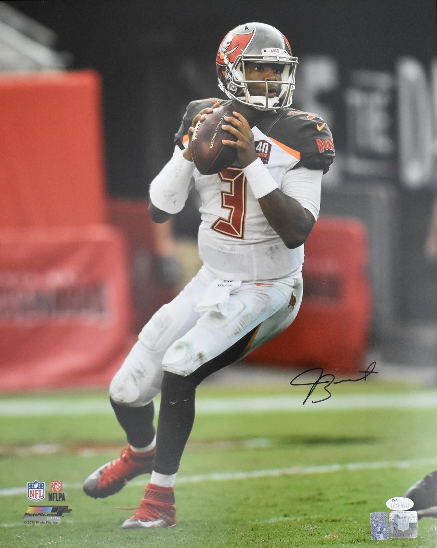 Jameis Winston Signed/Autographed 16x20 Photo Buccaneers JSA 212485