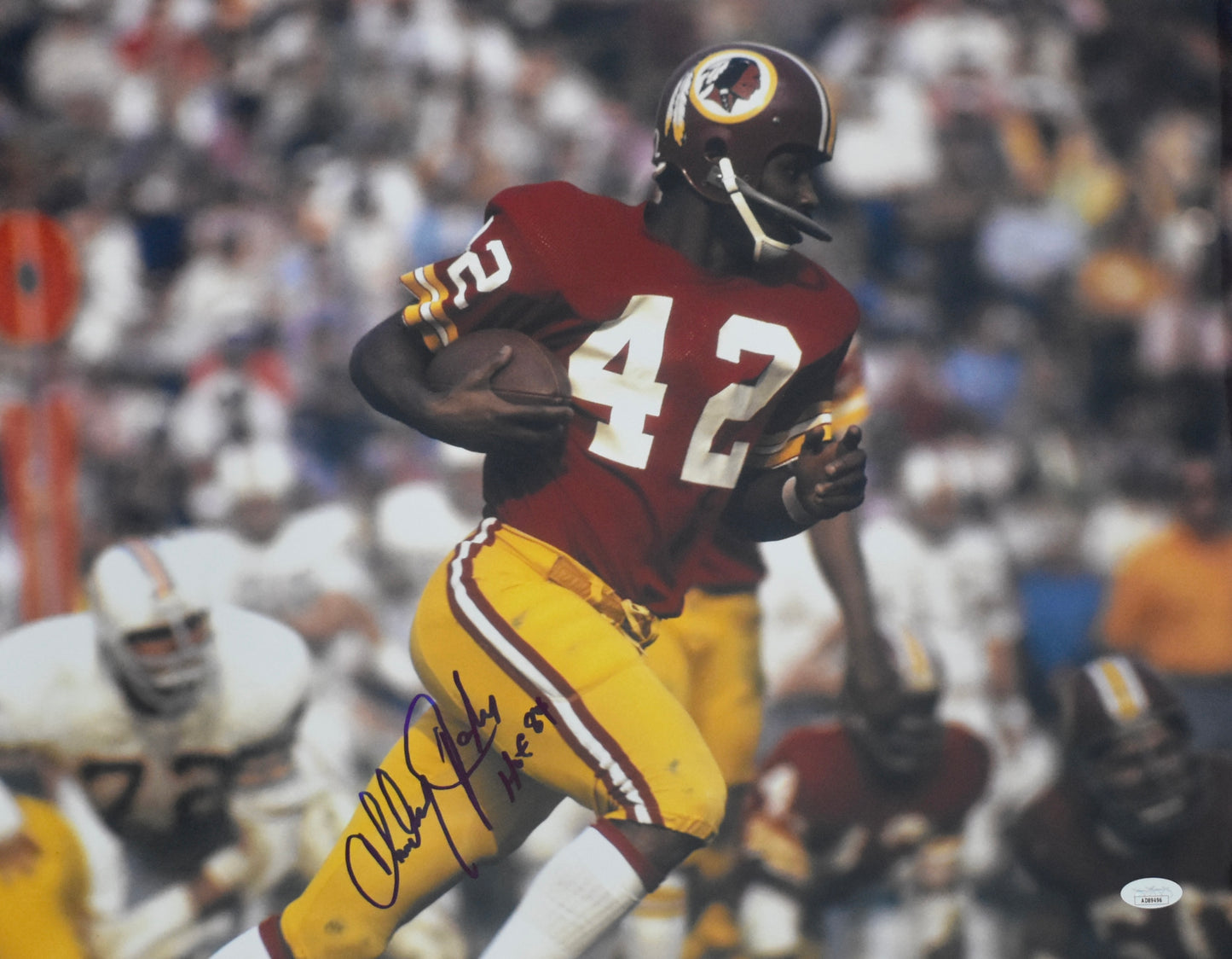 Charley Taylor HOF Signed/Autographed 16x20 Photo Redskins JSA 212491