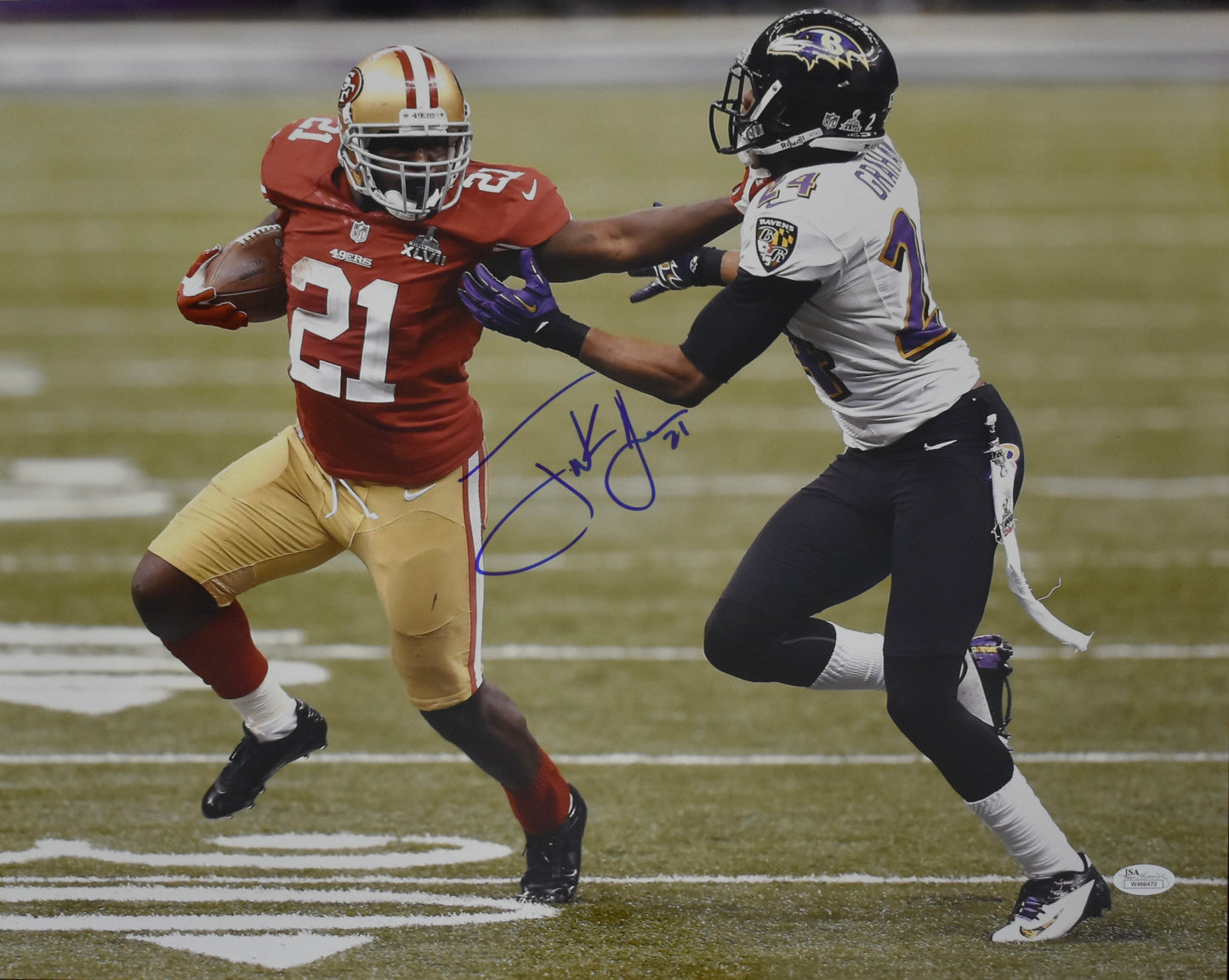 Frank Gore Signed/Autographed 16x20 Photo 49ers JSA 212477