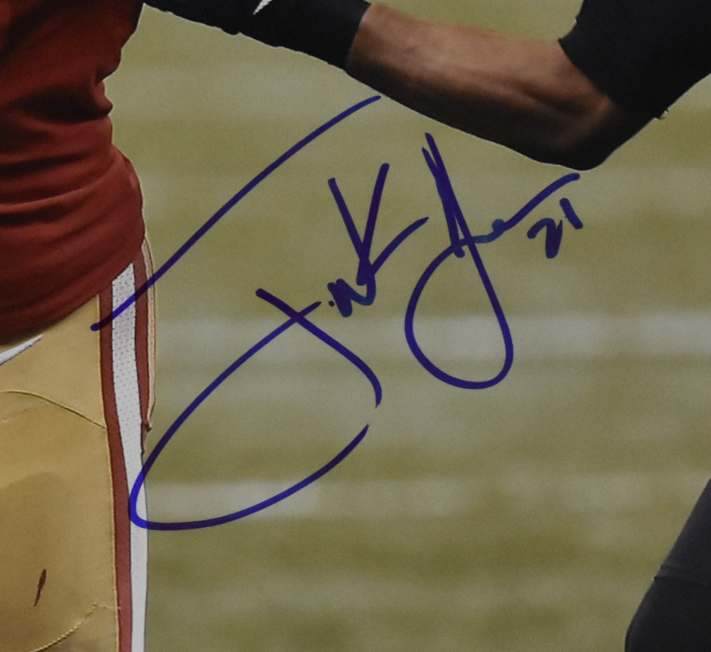 Frank Gore Signed/Autographed 16x20 Photo 49ers JSA 212477