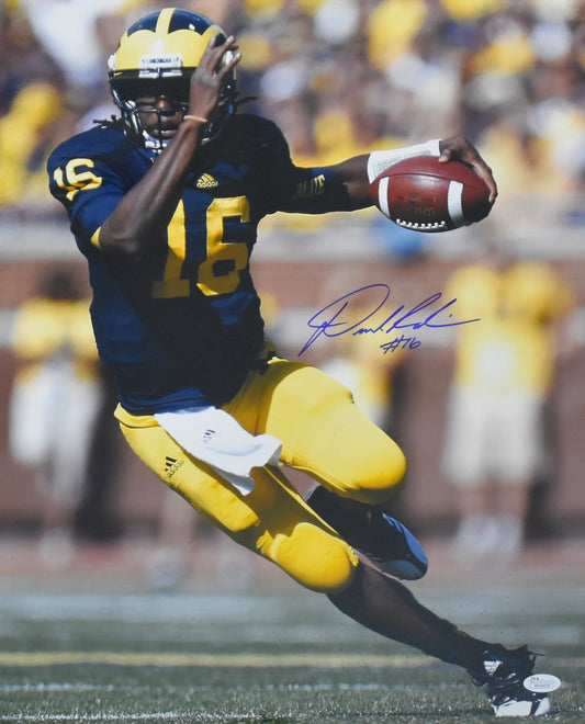 Denard Robinson Signed/Autographed 16x20 Photo Michigan JSA 212010