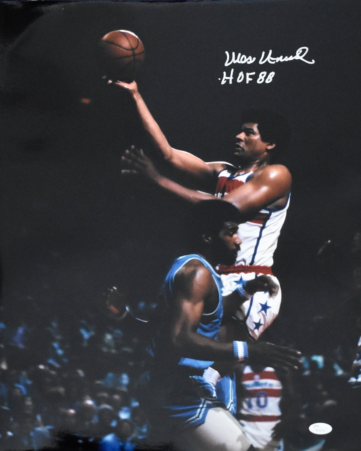 Wes Unseld HOF Signed/Autographed 16x20 Photo Bullets JSA 212020